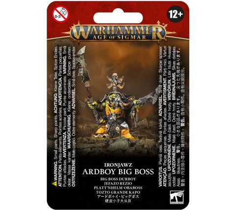 Warhammer Age of Sigmar - Orruk Warclans: Ardboy Big Boss