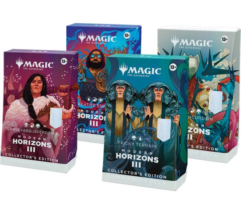 Magic: the Gathering - Modern Horizons 3 Collector's Edition Commander Deck (set of 4 decks)