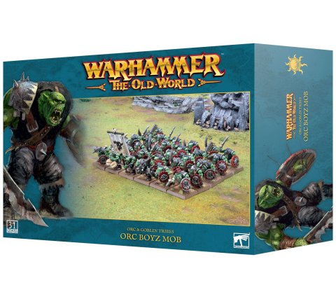 Warhammer: The Old World - Orc & Goblin Tribes: Orc Boyz Mob