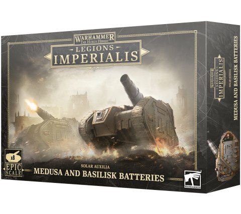 Warhammer Horus Heresy - Legions Imperialis: Solar Auxilia Basilisks/Medusas