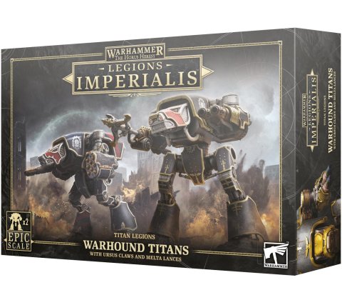 Warhammer Horus Heresy - Legions Imperialis: Warhound Titans with Ursus Claws