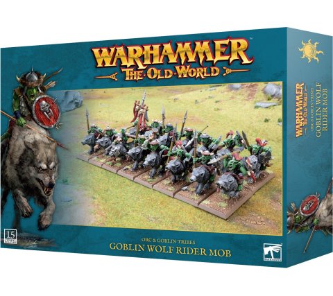 Warhammer: The Old World - Orc & Goblin Tribes: Goblin Wolf Rider Mob