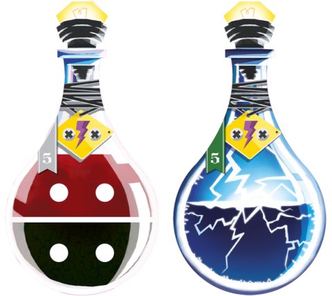 Potion Explosion: Fulminating Serum Potion Tiles (EN)