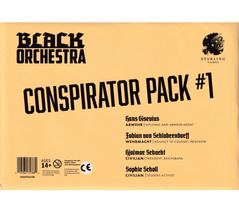 Black Orchestra: Conspirator Pack 1 (EN)