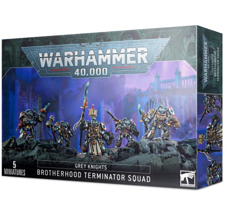 Brothers… My First Ever Terminator Squad! C&C Welcome! : R/Grey_Knights - Foto 2
