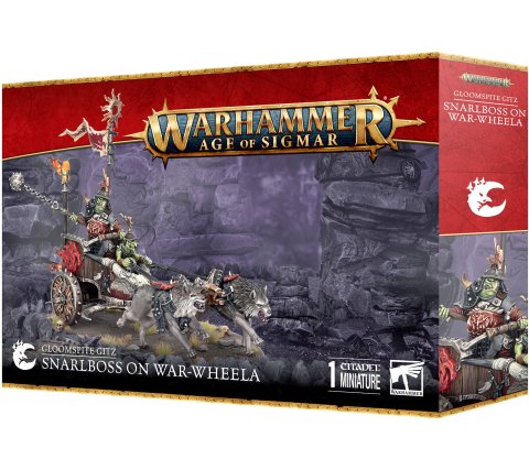 Warhammer Age of Sigmar - Gloomspite Gitz: Snarlboss On War-Wheela