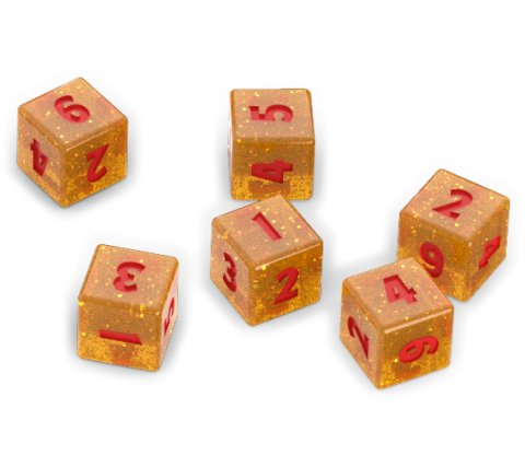 Disney Lorcana - Archazia's Island Damage Counter Dice (6 pieces)