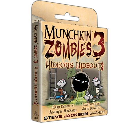 Munchkin: Zombies 3 Hideous Hideouts (EN)