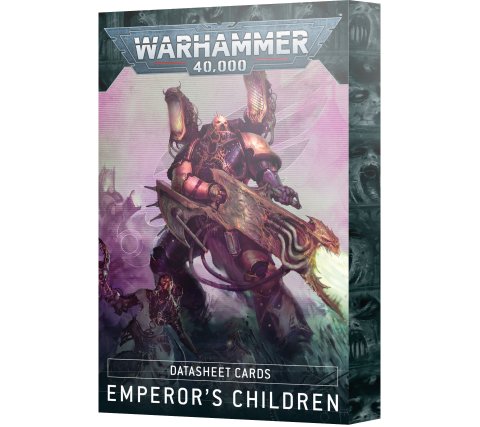 Warhammer 40K - Datasheet Cards: Emperor's Children (AND)