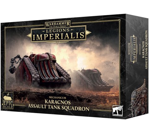 Warhammer Horus Heresy - Legions Imperialis: Mechanicum Karacnos Assault Tank Squadron