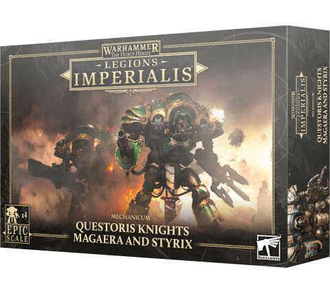 Warhammer Horus Heresy - Legions Imperialis: Questoris Knights Magaera/Styrix