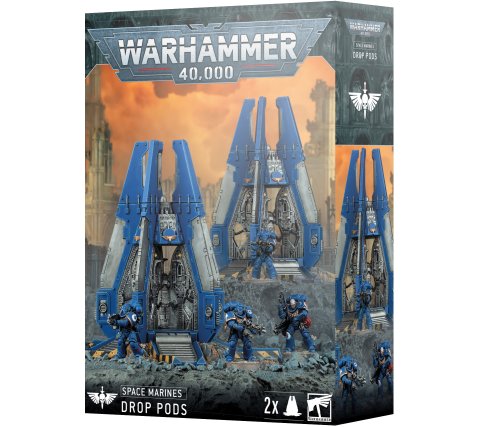 Warhammer 40K - Space Marines: Drop Pods