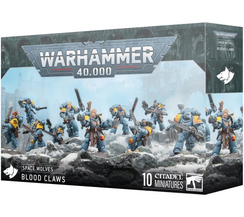Warhammer 40K - Space Wolves: Blood Claws