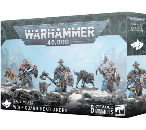 Warhammer 40K - Space Wolves: Wolf Guard Headtakers