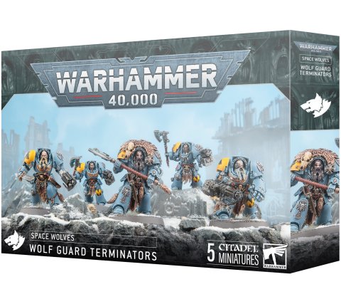 Warhammer 40K - Space Wolves: Wolf Guard Terminators