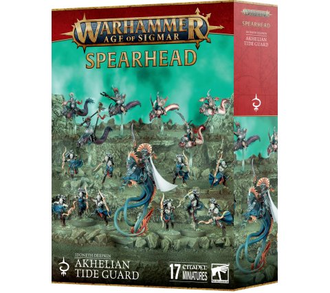 Warhammer Age of Sigmar - Spearhead: Idoneth Deepkin Akhelian Tide Guard