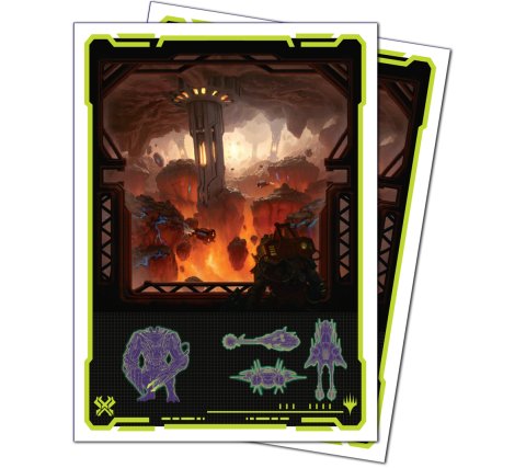 Ultra Pro Magic: The Gathering - Edge of Eternities APEX Sleeves: Kavaron, Memorial World (100 pieces)