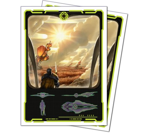 Ultra Pro Magic: The Gathering - Edge of Eternities APEX Sleeves: Adagia, Windswept Bastion (100 pieces)