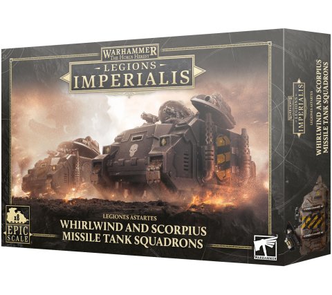 Warhammer Horus Heresy - Legions Imperialis: Whirlwind/Scorpius Missile Tank Squad