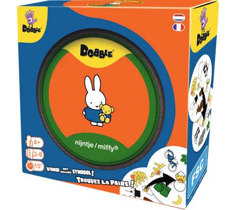 Dobble: Nijntje / Miffy (NL/FR)