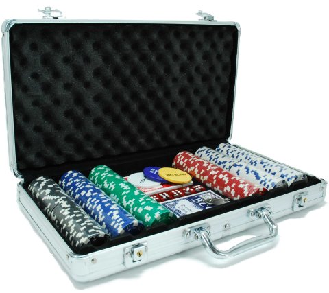 Texas Hold'em: Deluxe Poker Chip Set (300 chips)