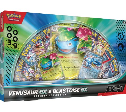 Pokémon - Premium Collection: Venusaur EX & Blastoise EX