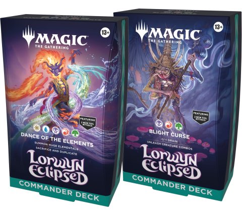 Magic: The Gathering - Lorwyn Eclipsed Commander Deck (Set of 2)