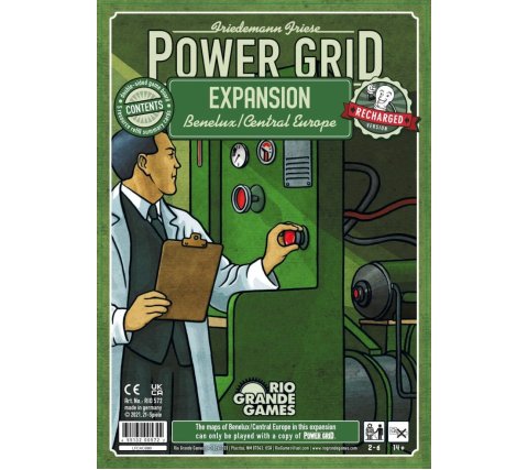 Power Grid: Central Europe/Benelux - Recharged (EN)