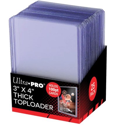 Toploaders Super Thick 100pt Clear (25 stuks)