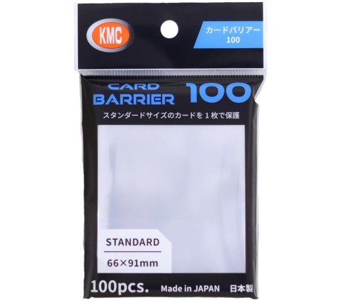 KMC - Standard Sleeves: Card Barrier (100 stuks)