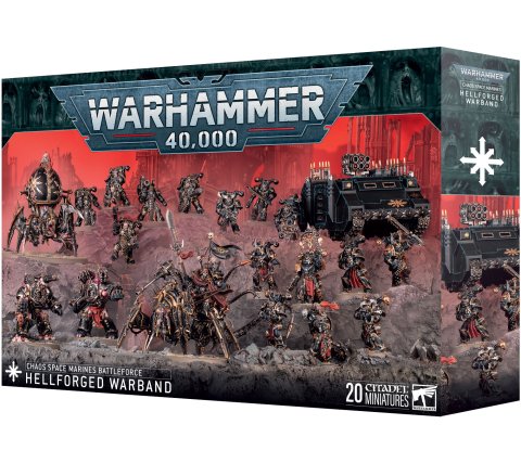 Warhammer 40K - Chaos Space Marines: Hellforged Warband