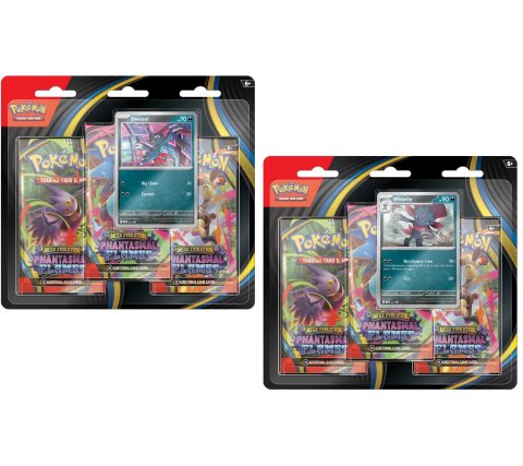 Pokémon: Mega Evolution - Phantasmal Flames 3 Booster Blister (set of 2)