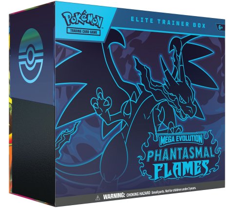 Pokémon: Mega Evolution - Phantasmal Flames Elite Trainer Box