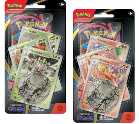 Pokemon: Mega Evolution - Phantasmal Flames Premium Checklane Blister (set of 2)