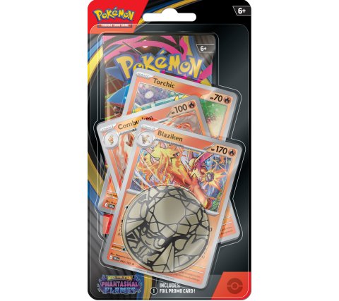 Pokemon: Mega Evolution - Phantasmal Flames Premium Checklane Blister: Blaziken