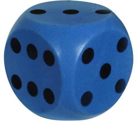 Die Foam Rubber: Blue/Black