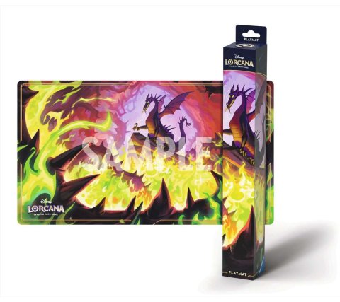 Disney Lorcana - Winterspell Playmat: Maleficent Dragon Fire