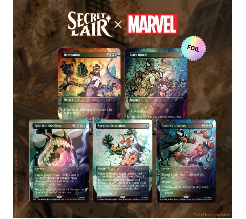 Magic: the Gathering - Secret Lair Drop Series: Secret Lair x Marvel's Spider-Man: Venom Unleashed - Colors (foil)
