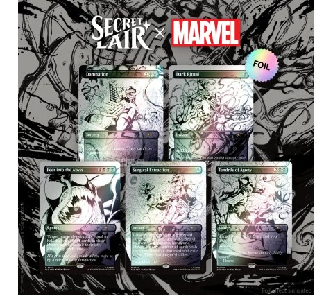 Magic: The Gathering - Secret Lair Drop Series: Secret Lair x Marvel's Spider-Man: Venom Unleashed - Inks (foil)