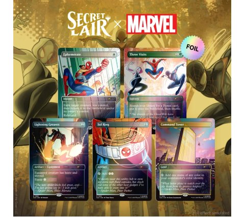 Magic: the Gathering - Secret Lair Drop Series: Secret Lair x Marvel's Spider-Man: Heroic Deeds (foil)