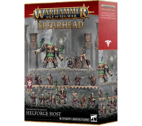 Warhammer Age of Sigmar - Spearhead: Helsmits of Hashut: Helforge Host