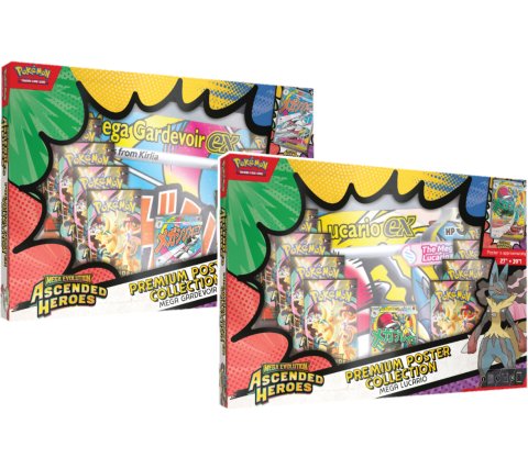 Pokémon: Mega Evolution - Ascended Heroes Premium Poster Collection (set of 2)