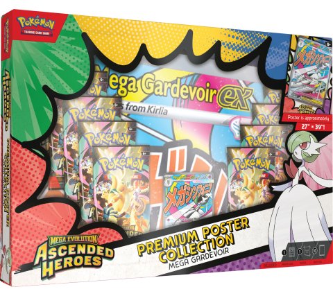 Pokémon: Mega Evolution - Ascended Heroes Premium Poster Collection: Mega Gardevoir