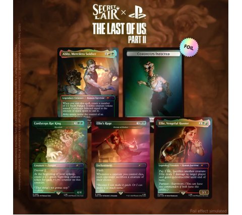 Magic: The Gathering - Secret Lair Drop Series: Secret Lair x Playstation:  The Last of Us - Part 2 (foil) - Magic: The Gathering | Bazaar of Magic