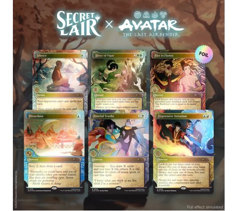 Magic: The Gathering - Secret Lair Drop Series: Secret Lair x Avatar The Last Airbender: One with the Elements (foil)