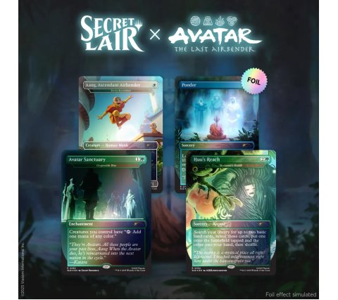 Magic: The Gathering - Secret Lair Drop Series: Secret Lair x Avatar The Last Airbender: A Lot to Learn (foil)