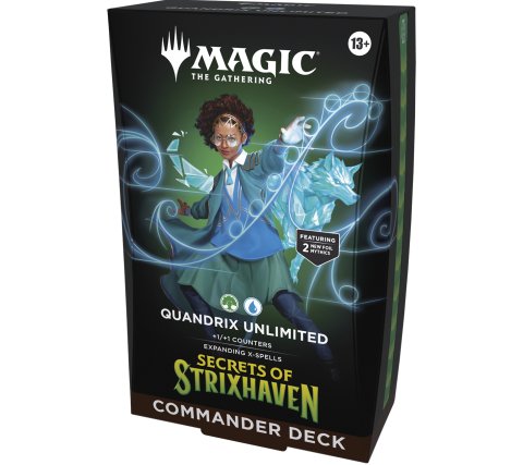 Magic: The Gathering - Secrets of Strixhaven Commander Deck: Quandrix Unlimited