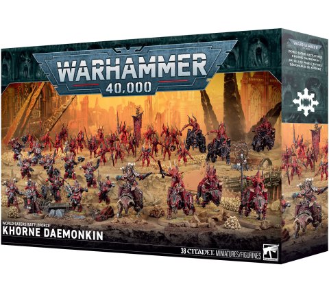 Warhammer 40K - World Eaters Battle Force: Khorne Daemonkin
