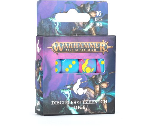 Warhammer Age of Sigmar - Age of Sigmar:Disciples of Tzeentch Dice