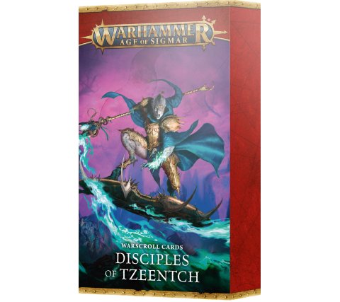 Warhammer Age of Sigmar - Warscroll Cards: Disciples  Tzeentch
